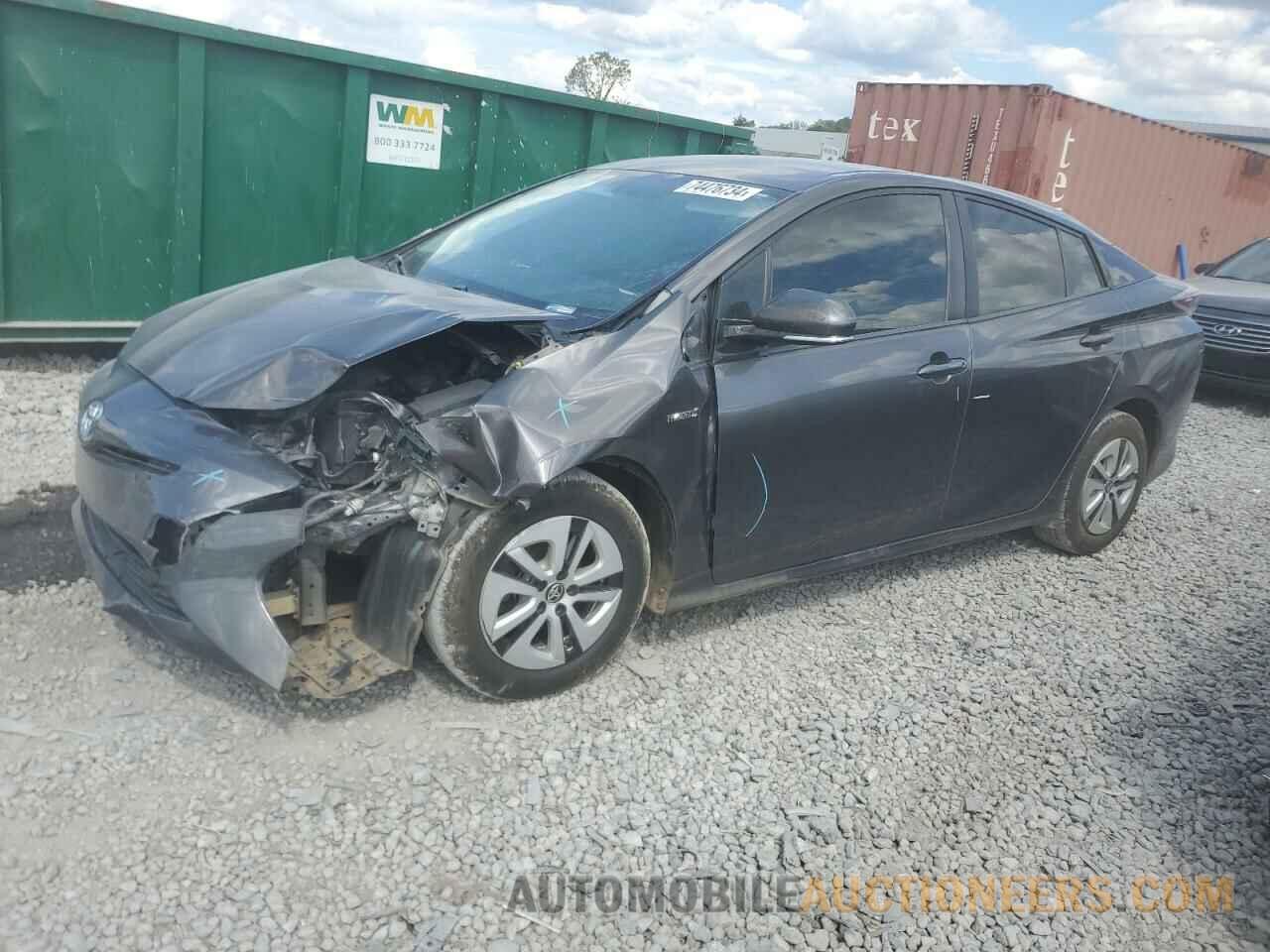 JTDKARFU4G3519842 TOYOTA PRIUS 2016