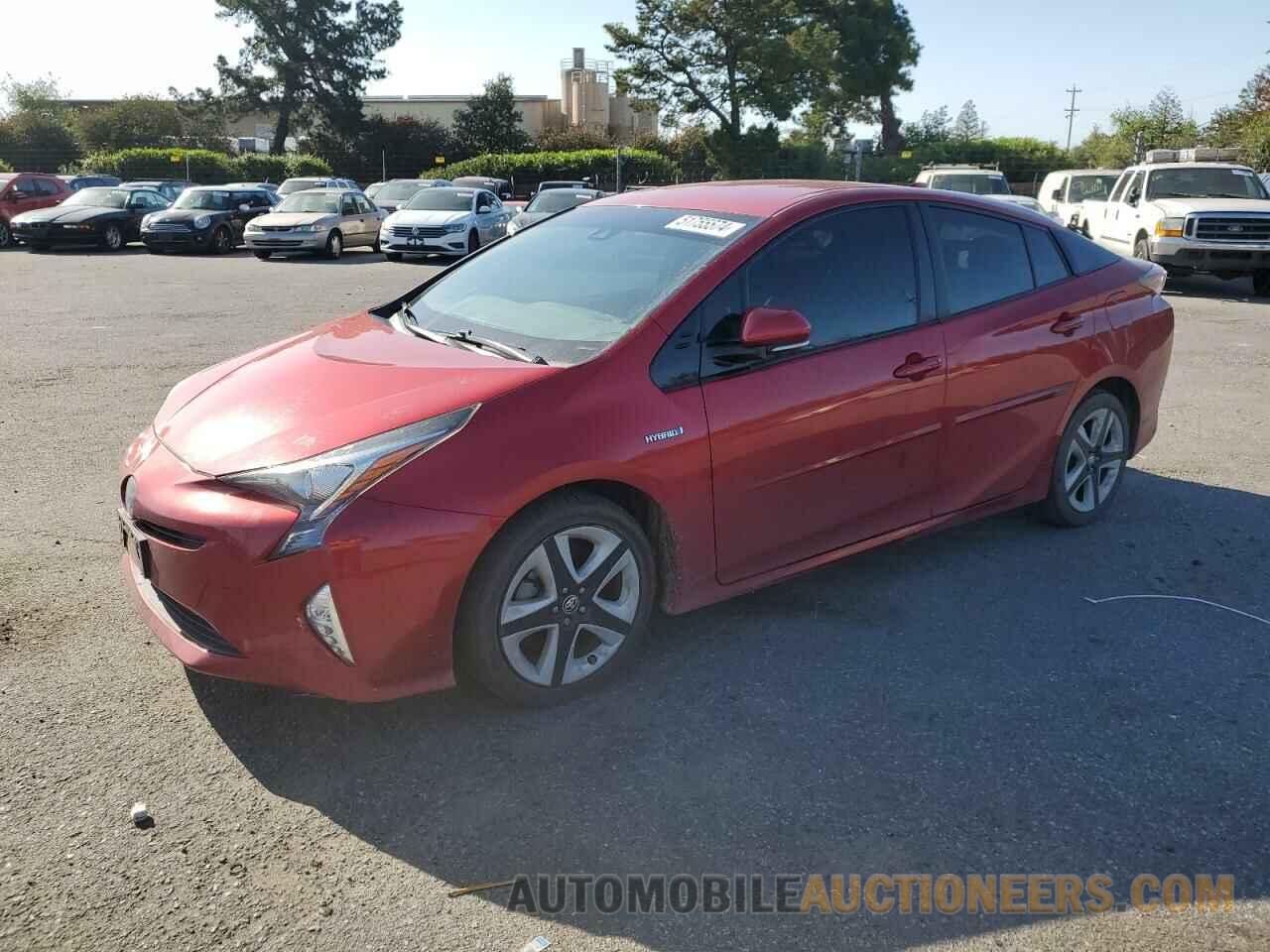 JTDKARFU4G3520022 TOYOTA PRIUS 2016