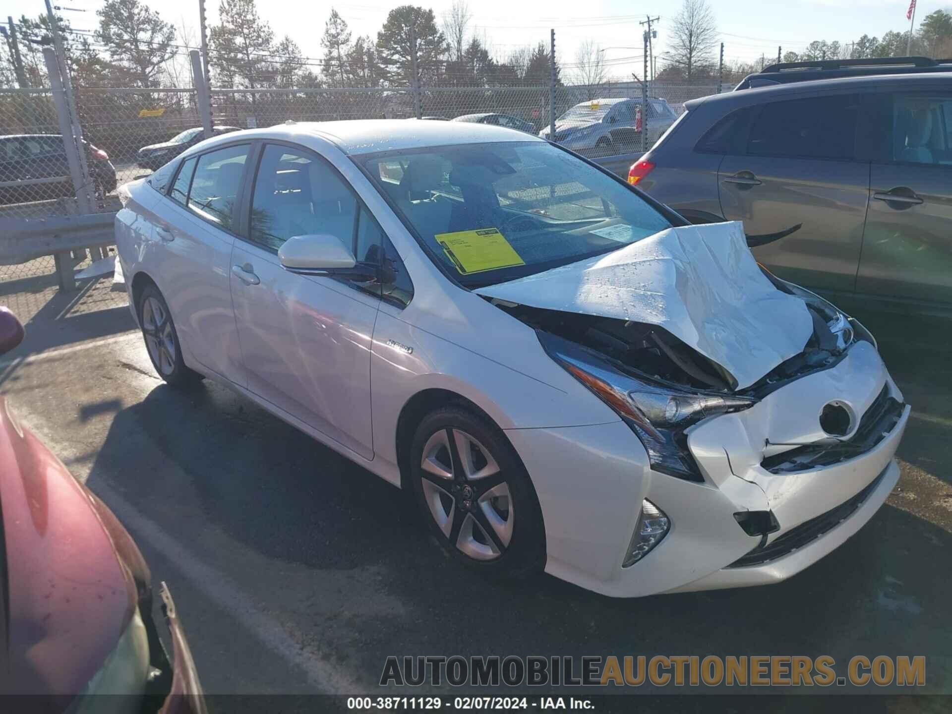 JTDKARFU4H3035736 TOYOTA PRIUS 2017