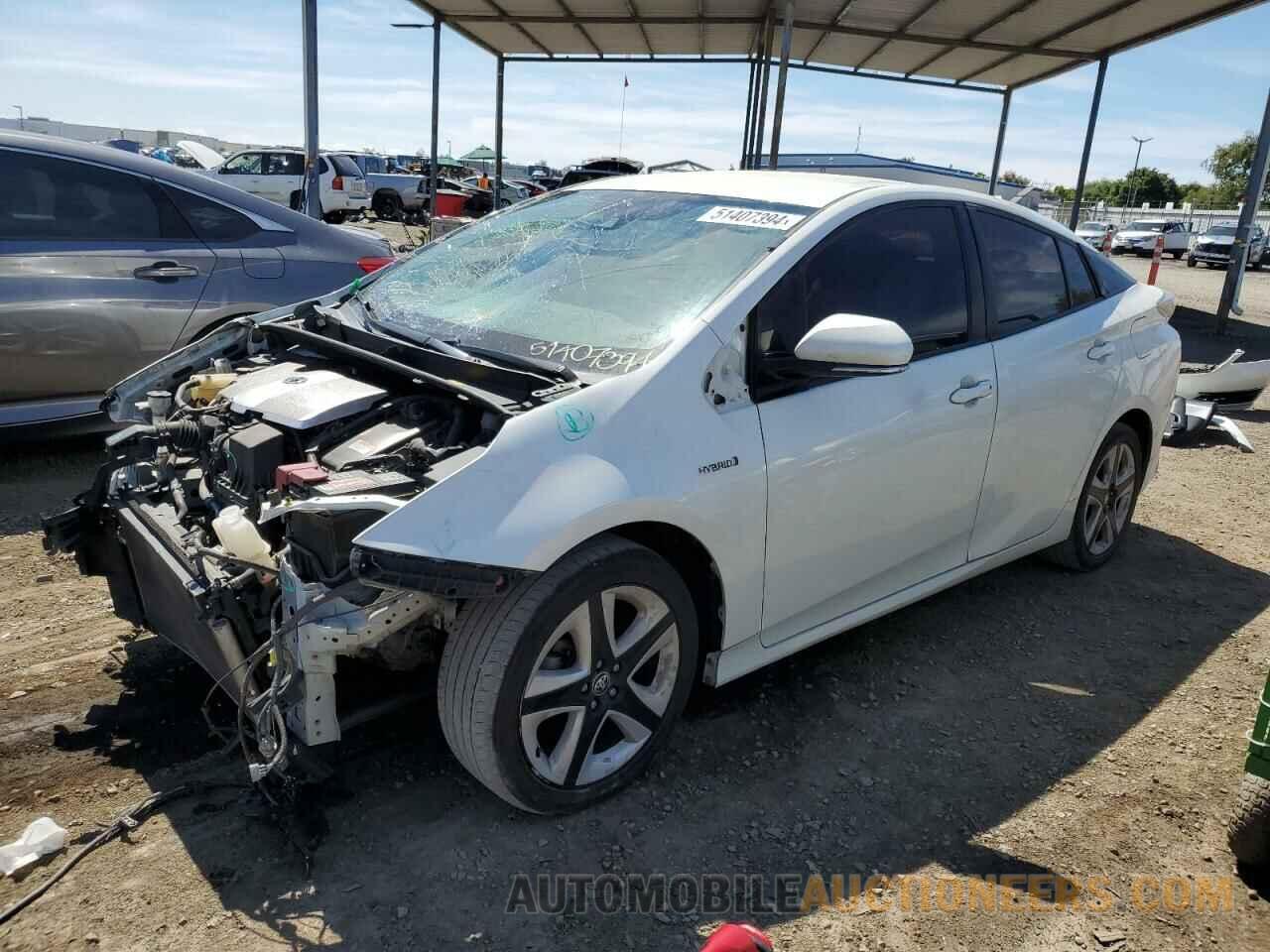 JTDKARFU4H3042900 TOYOTA PRIUS 2017