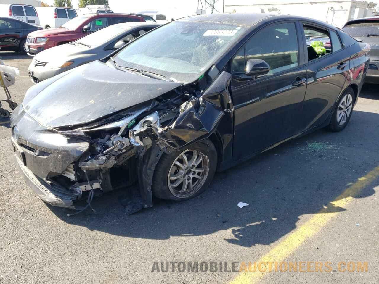 JTDKARFU4H3043724 TOYOTA PRIUS 2017