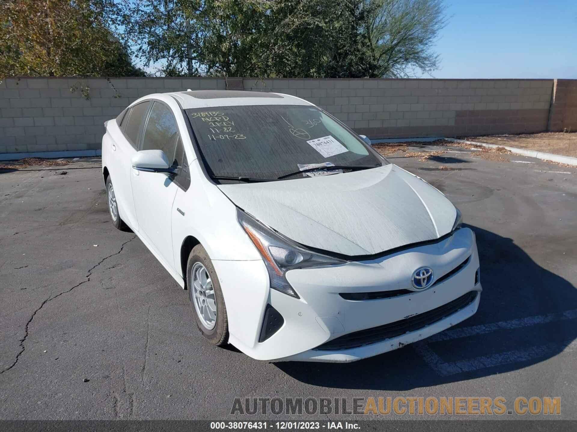 JTDKARFU4H3043772 TOYOTA PRIUS 2017