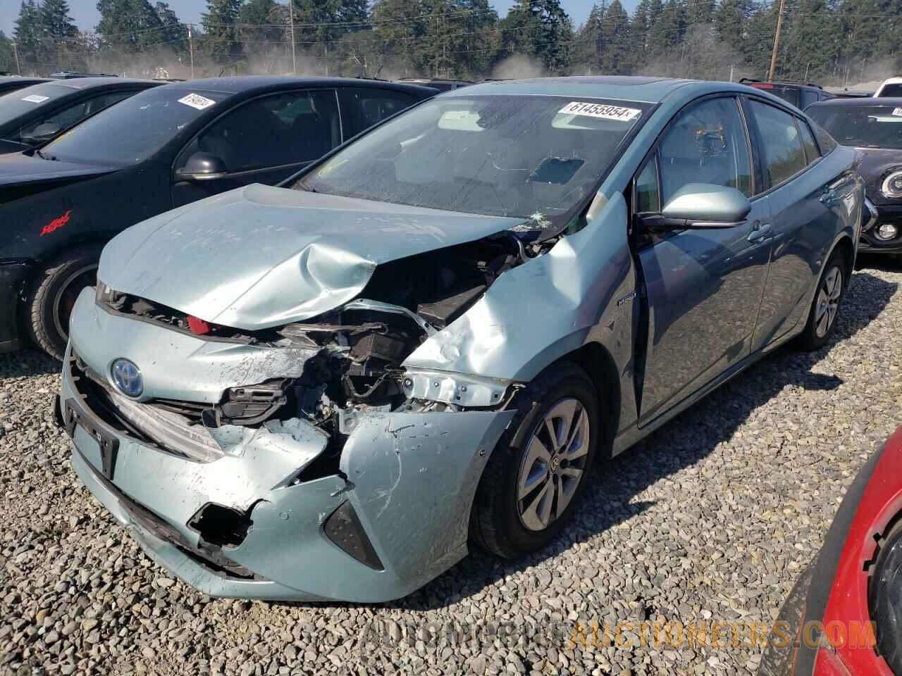 JTDKARFU4H3048177 TOYOTA PRIUS 2017