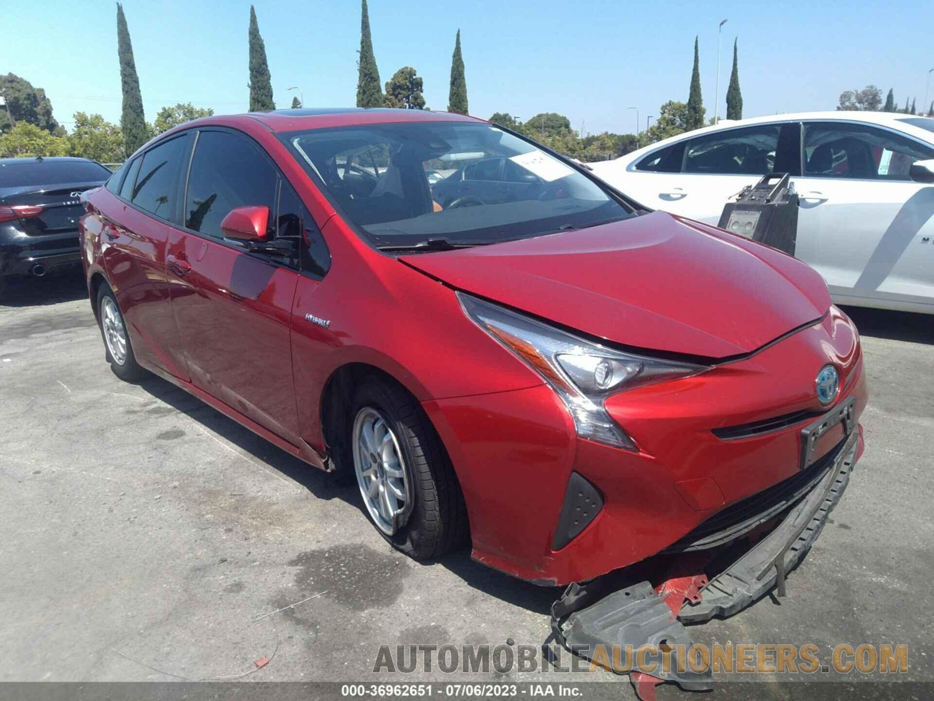 JTDKARFU4H3528851 TOYOTA PRIUS 2017