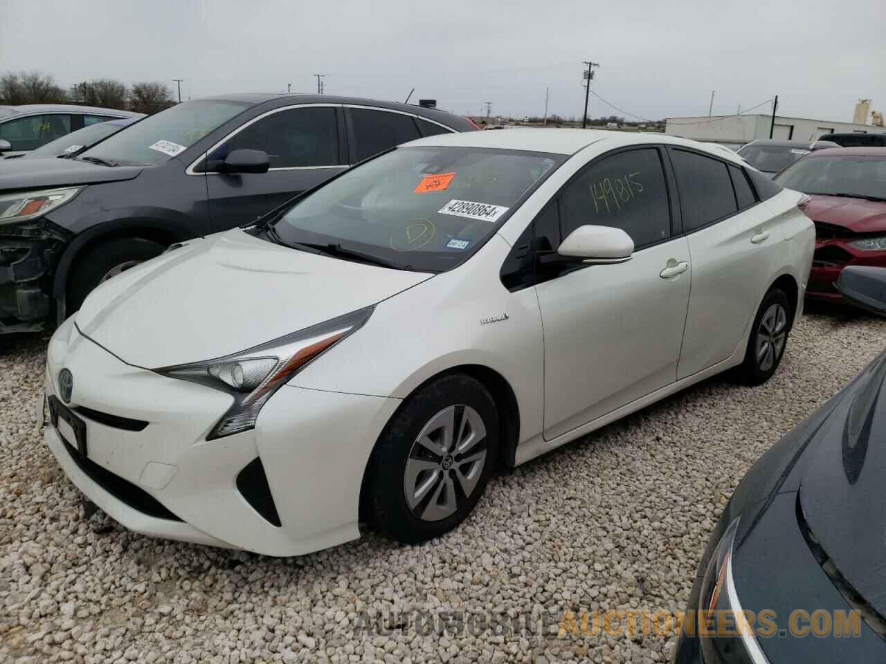 JTDKARFU4H3536707 TOYOTA PRIUS 2017