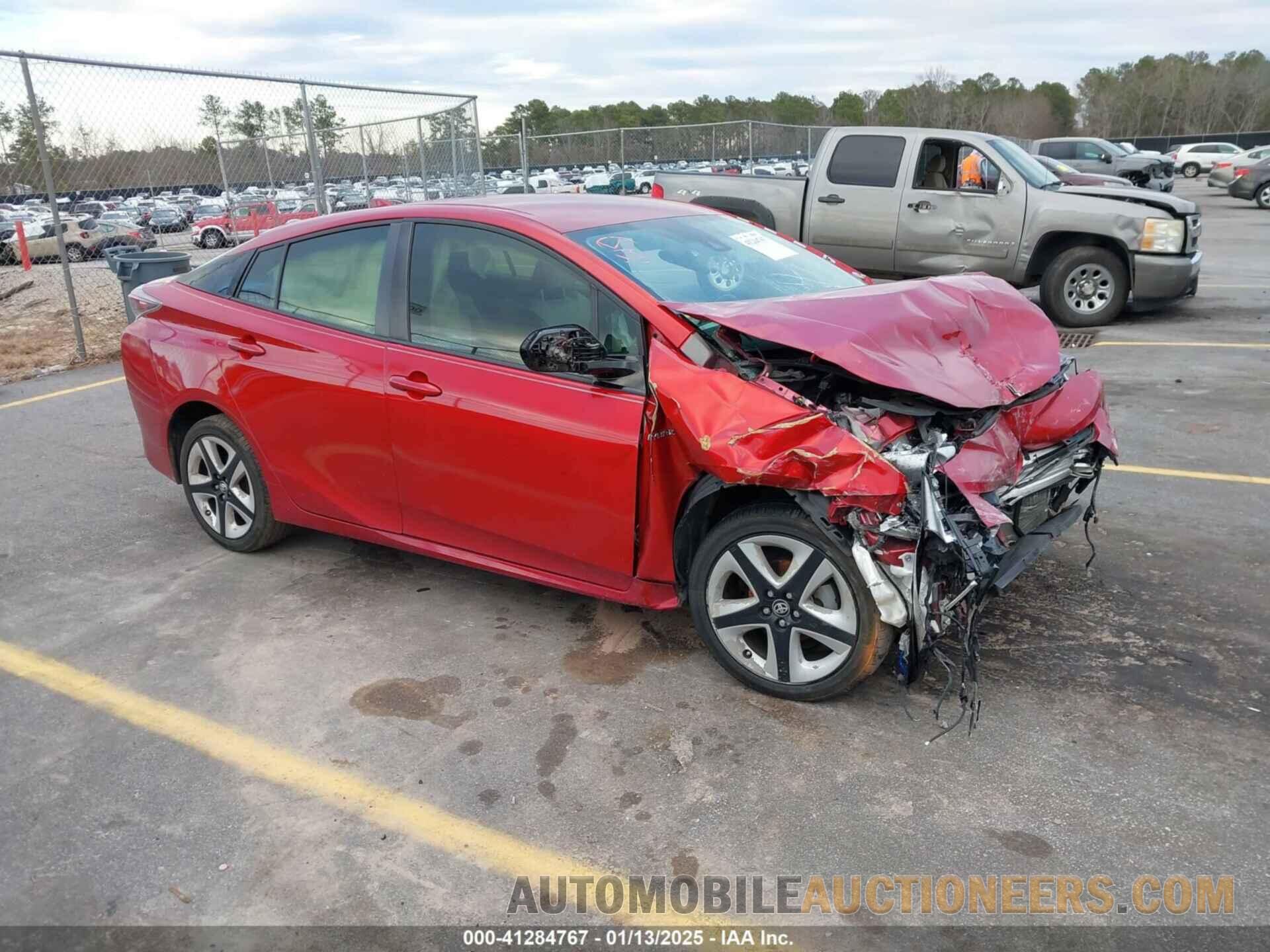 JTDKARFU4H3540949 TOYOTA PRIUS 2017