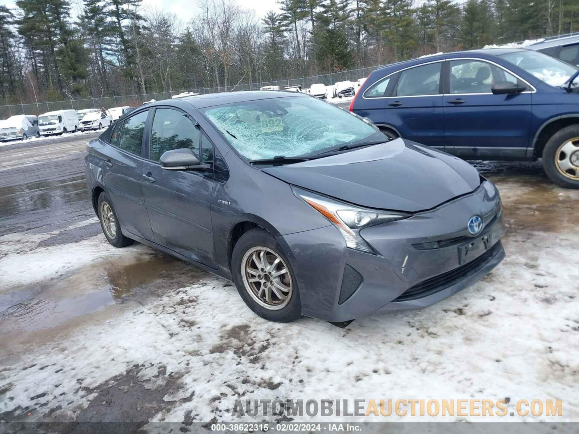 JTDKARFU4H3542720 TOYOTA PRIUS 2017