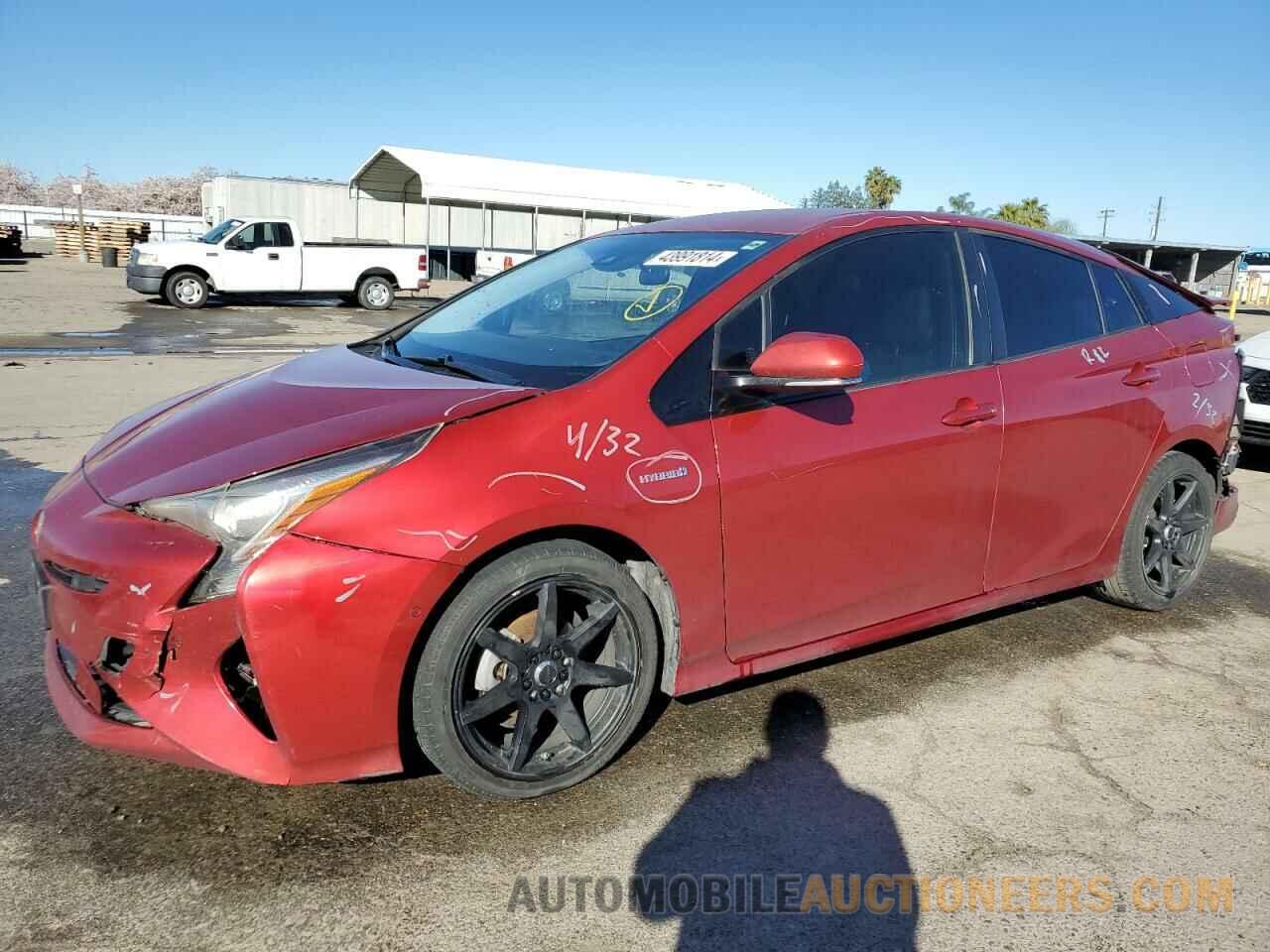 JTDKARFU4J3545901 TOYOTA PRIUS 2018