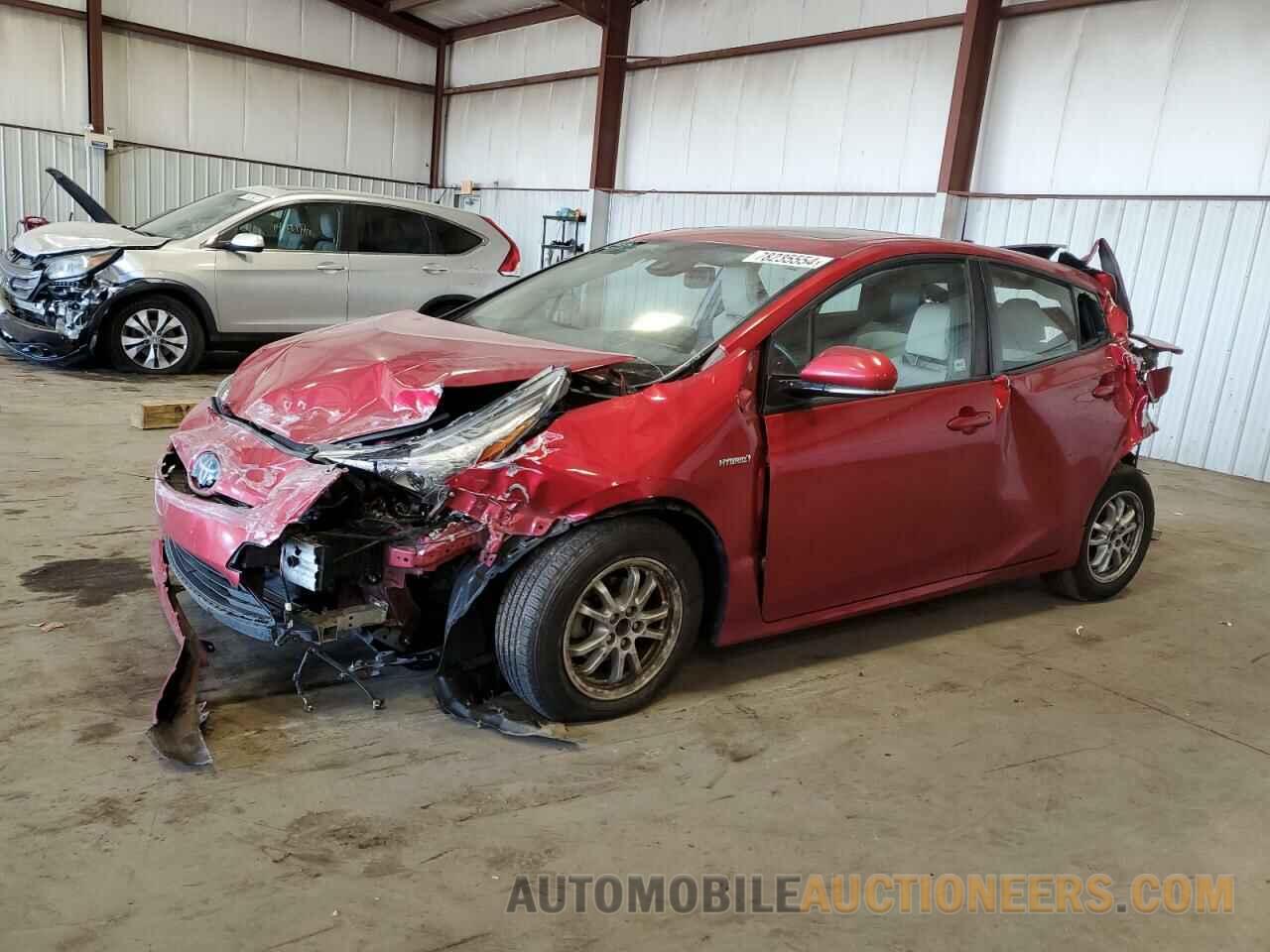 JTDKARFU4J3547146 TOYOTA PRIUS 2018