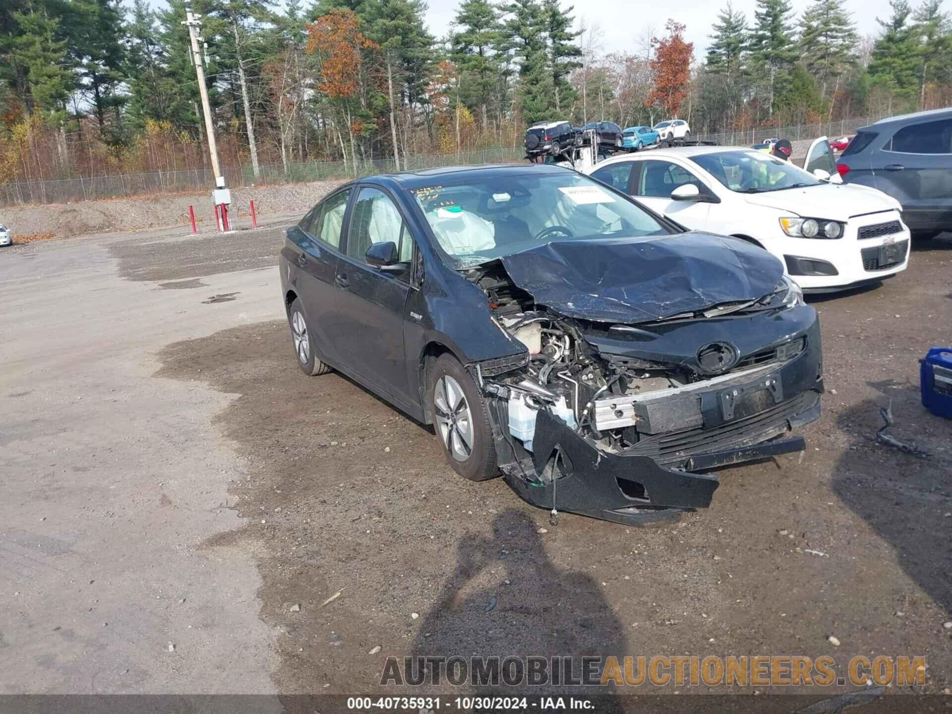 JTDKARFU4J3553383 TOYOTA PRIUS 2018