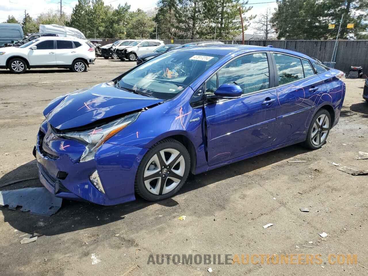 JTDKARFU4J3553481 TOYOTA PRIUS 2018