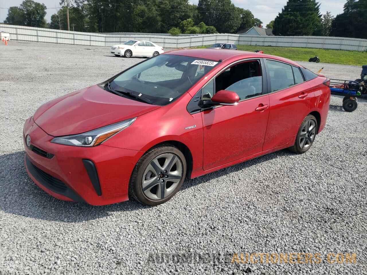 JTDKARFU4K3071756 TOYOTA PRIUS 2019