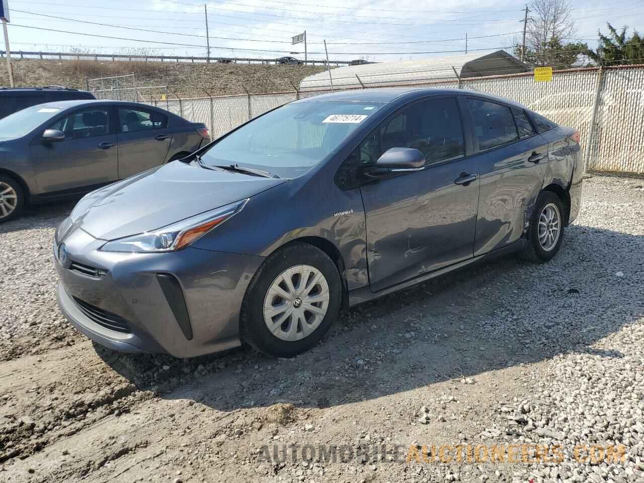 JTDKARFU4K3073880 TOYOTA PRIUS 2019