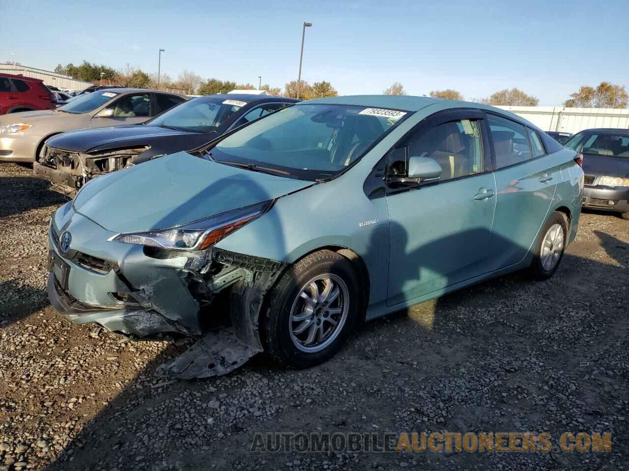 JTDKARFU4K3076407 TOYOTA PRIUS 2019