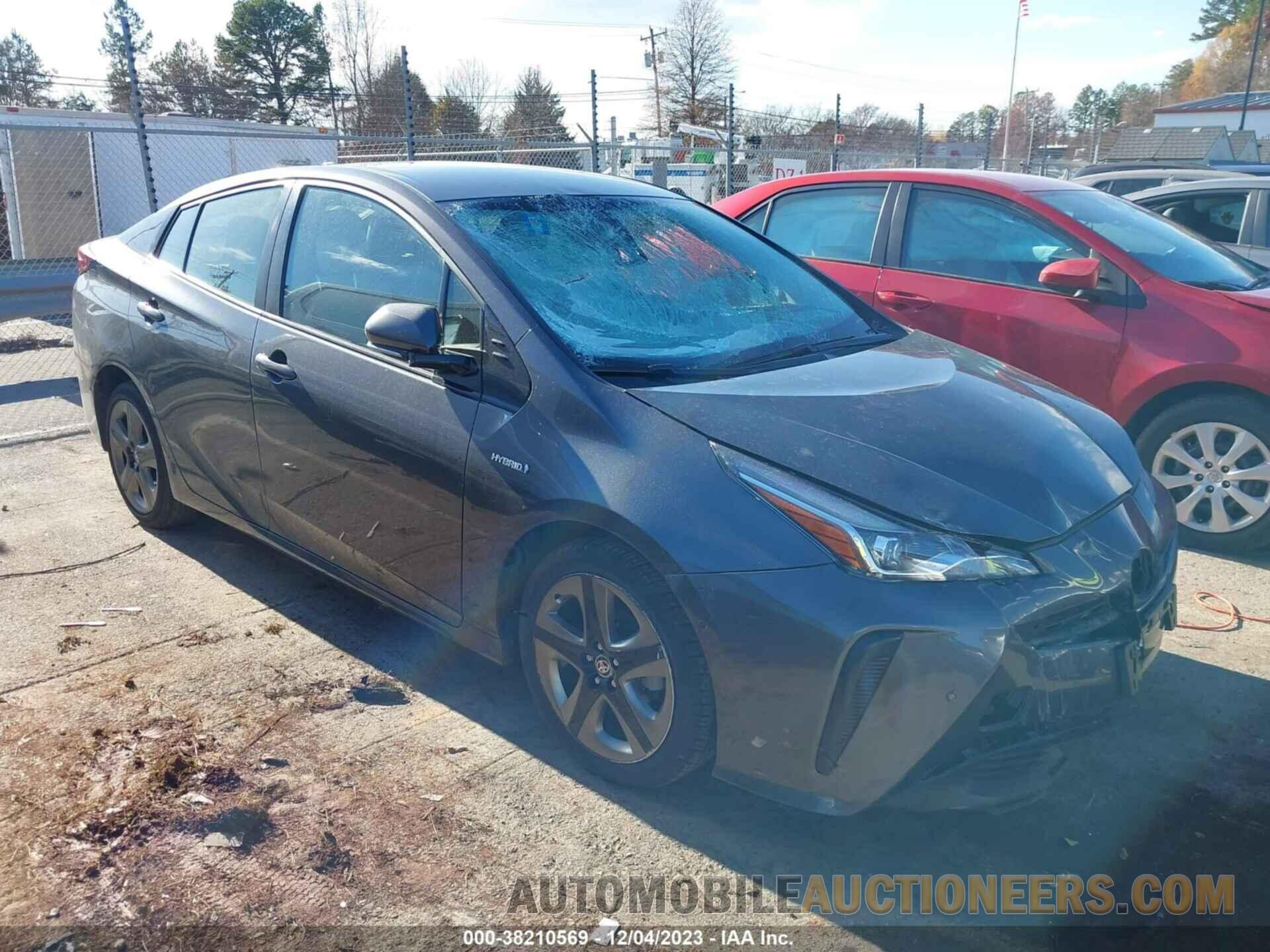 JTDKARFU4K3080490 TOYOTA PRIUS 2019