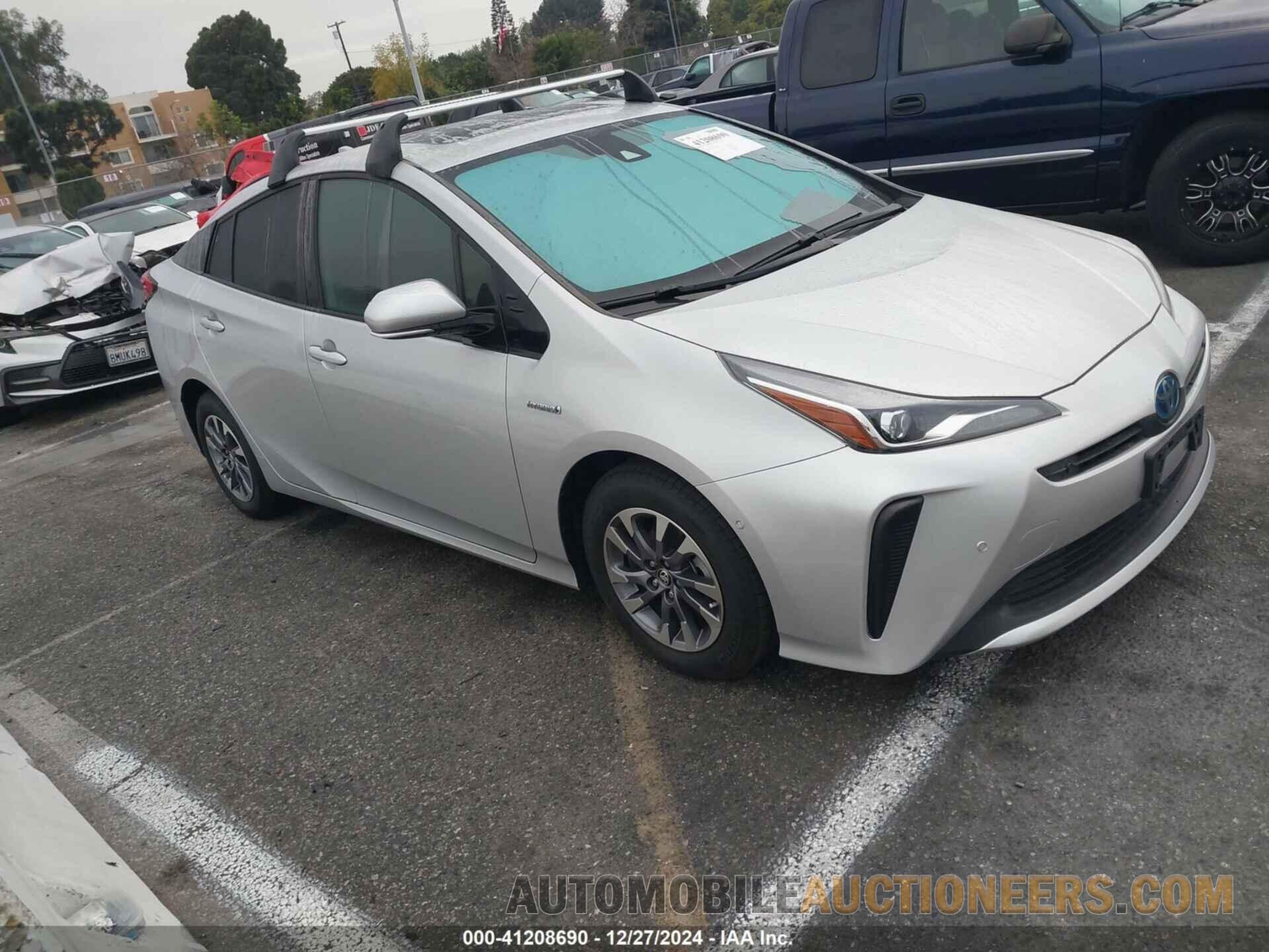 JTDKARFU4K3081896 TOYOTA PRIUS 2019