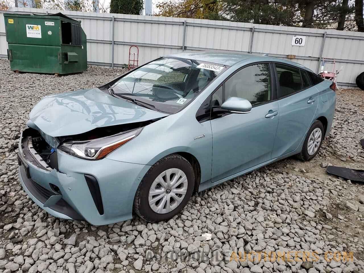 JTDKARFU4K3082370 TOYOTA PRIUS 2019