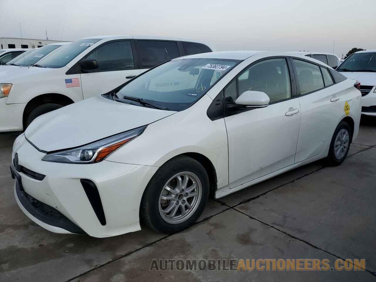 JTDKARFU4K3087715 TOYOTA PRIUS 2019