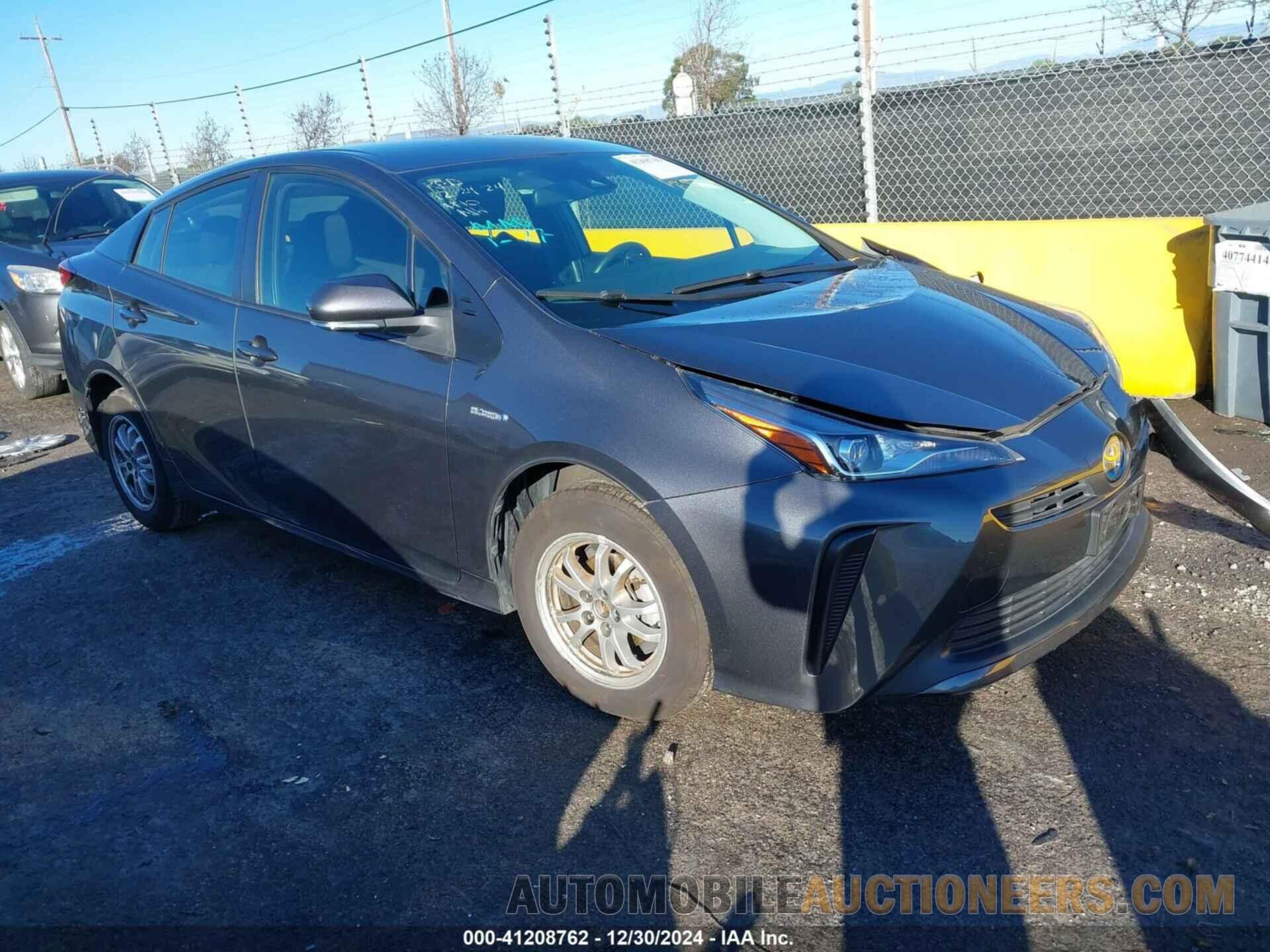 JTDKARFU4K3088704 TOYOTA PRIUS 2019