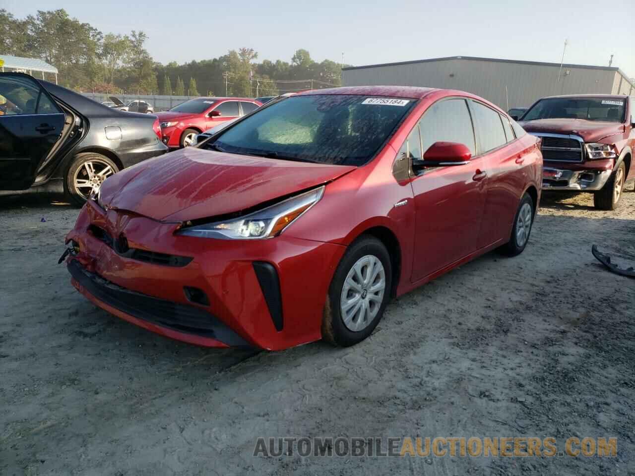 JTDKARFU4K3098181 TOYOTA PRIUS 2019