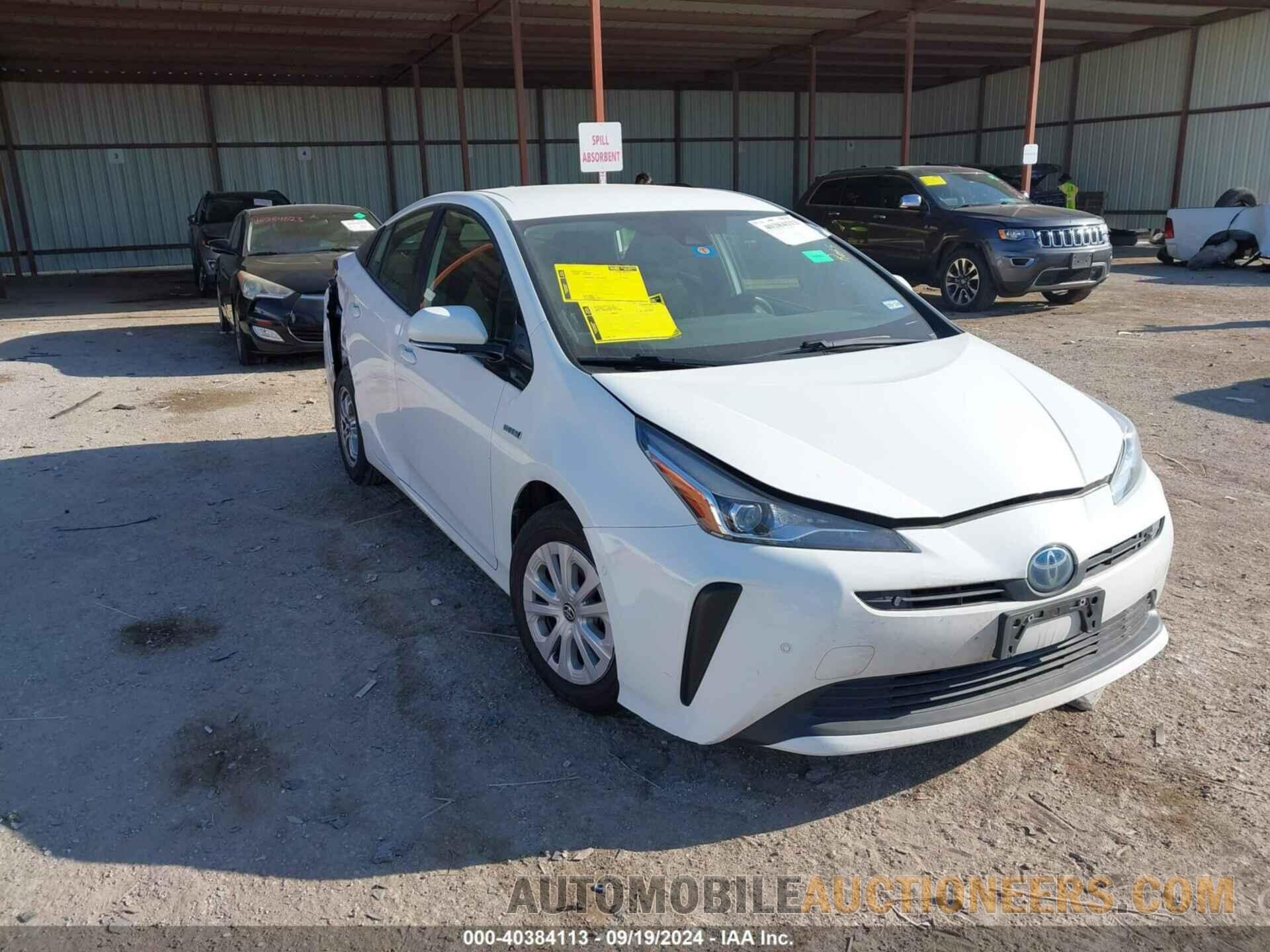 JTDKARFU4L3109083 TOYOTA PRIUS 2020