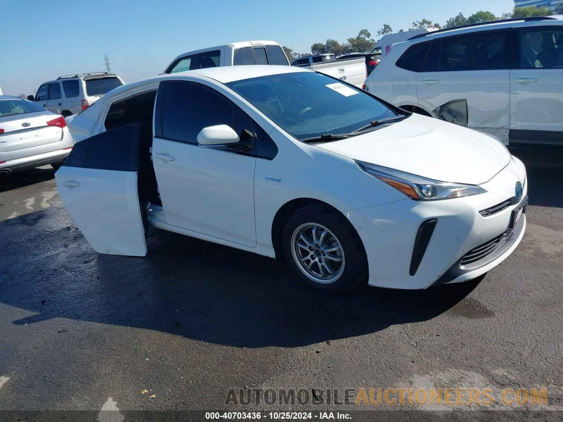 JTDKARFU4L3109486 TOYOTA PRIUS 2020