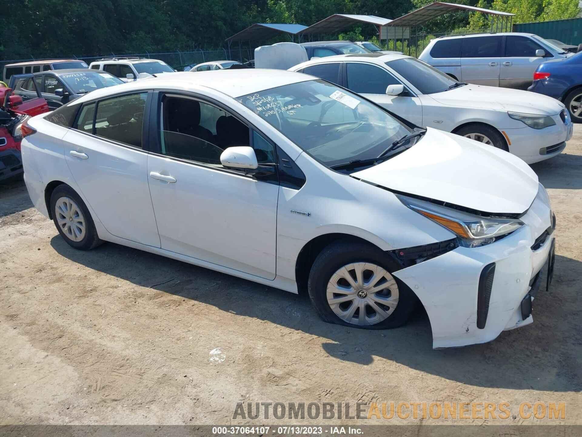 JTDKARFU4L3109973 TOYOTA PRIUS 2020