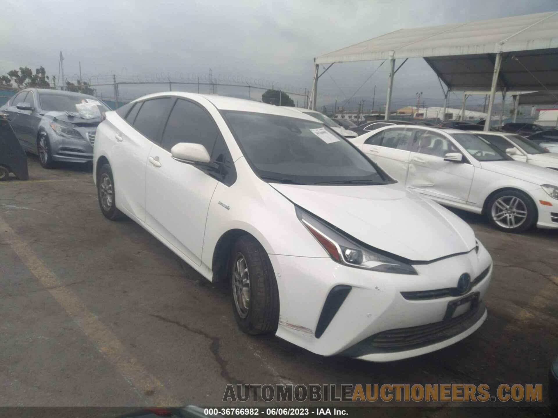 JTDKARFU4L3110038 TOYOTA PRIUS 2020