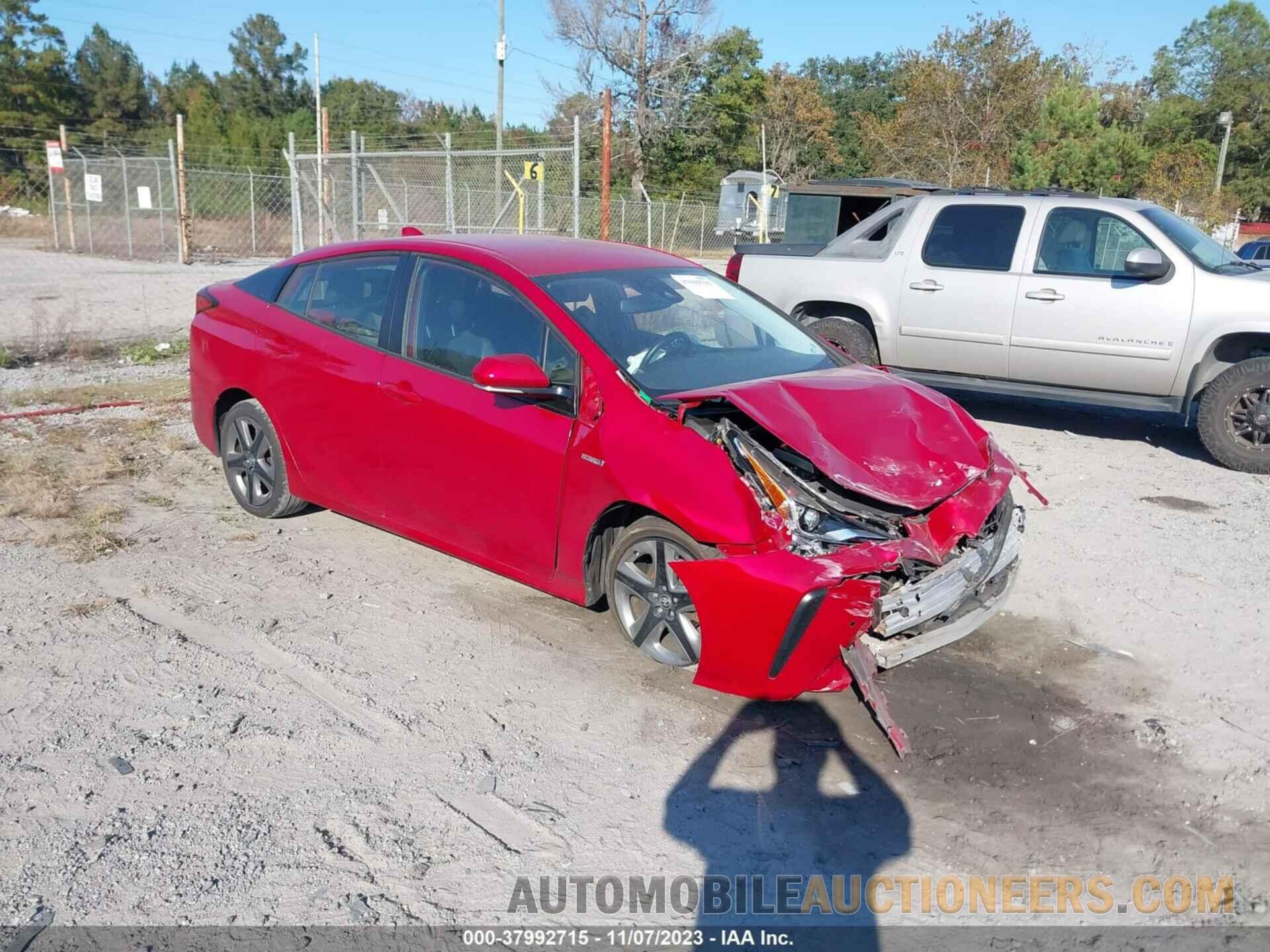 JTDKARFU4L3115210 TOYOTA PRIUS 2020