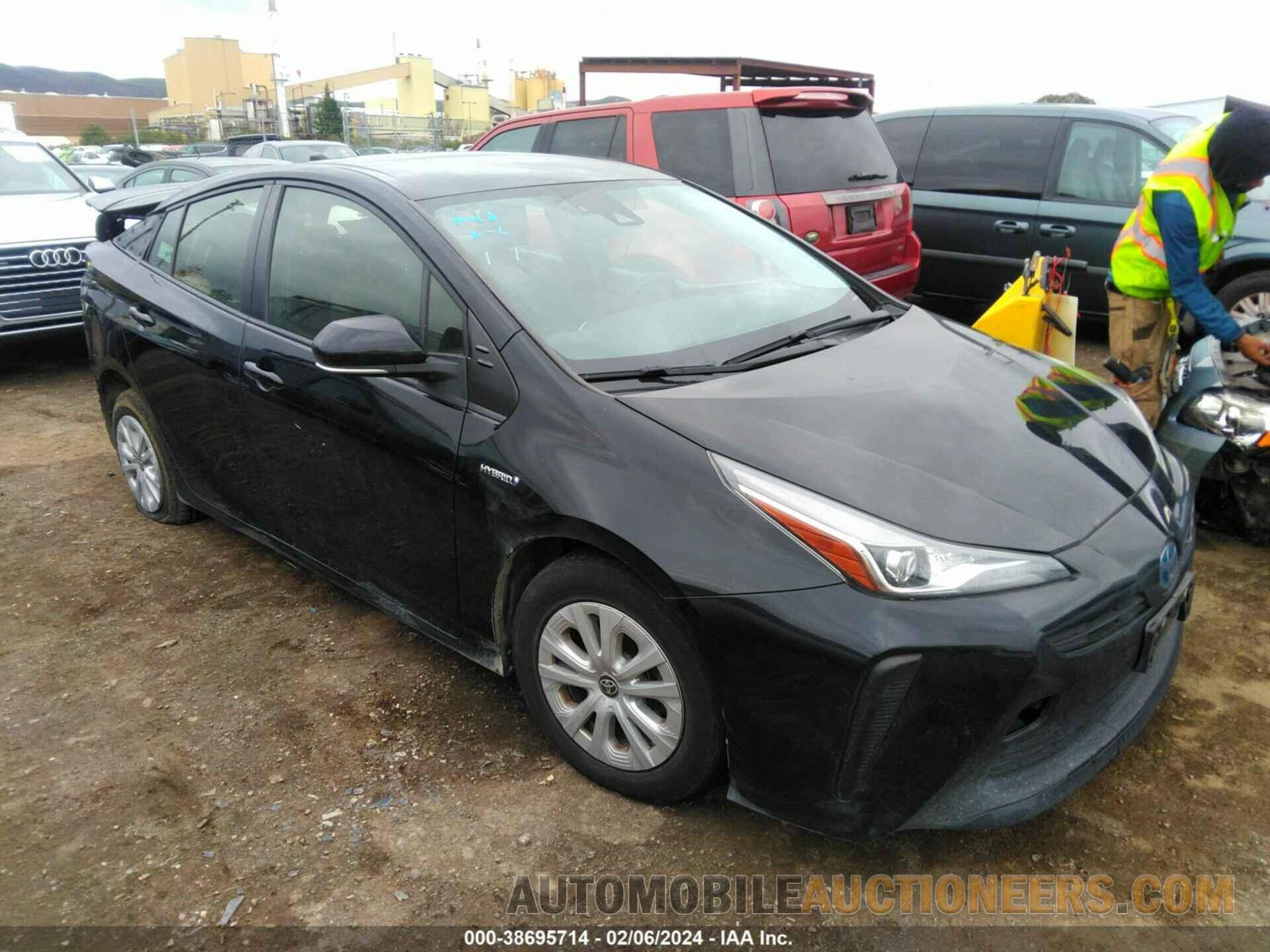 JTDKARFU4L3117166 TOYOTA PRIUS 2020