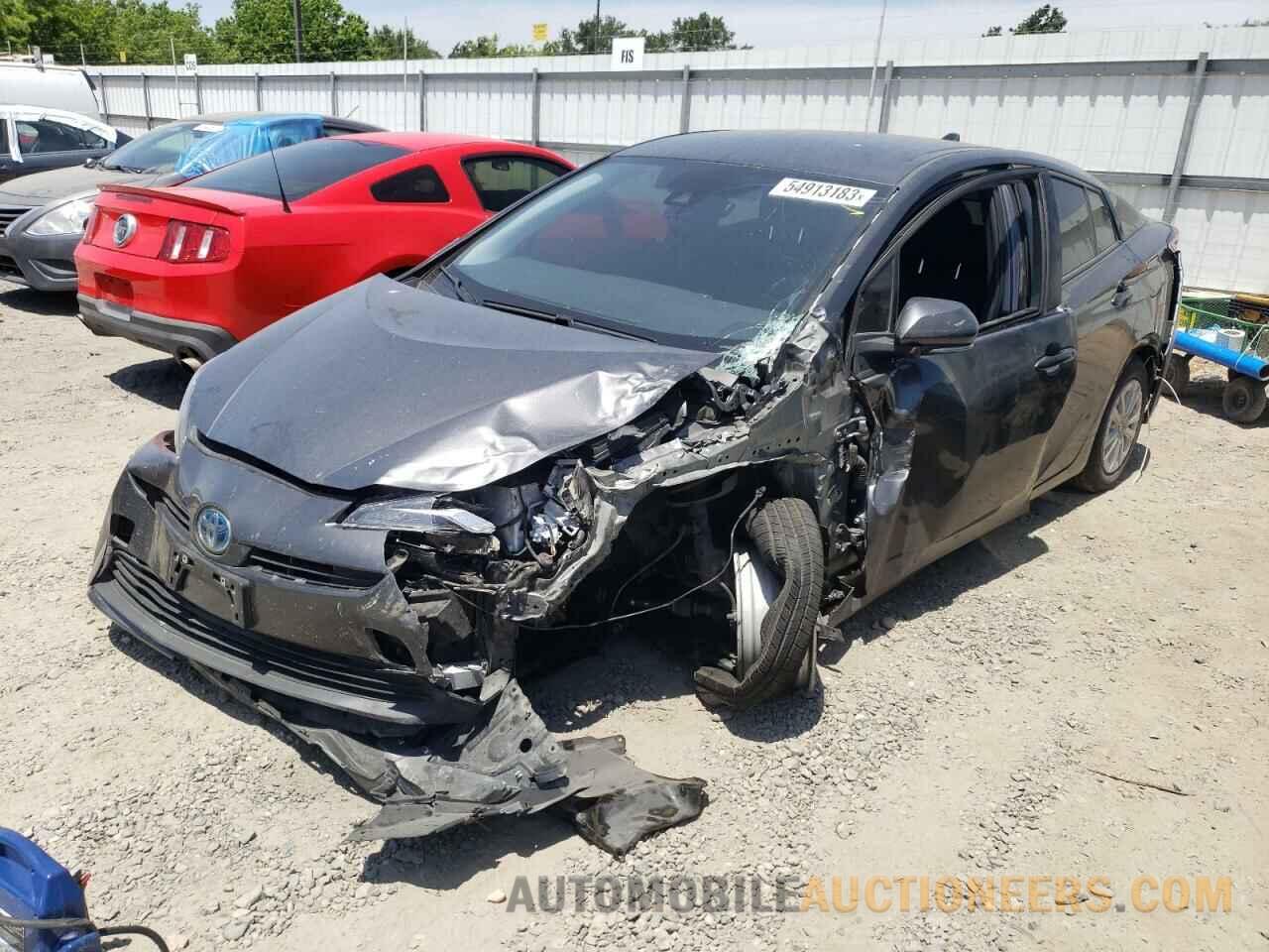 JTDKARFU4L3123565 TOYOTA PRIUS 2020