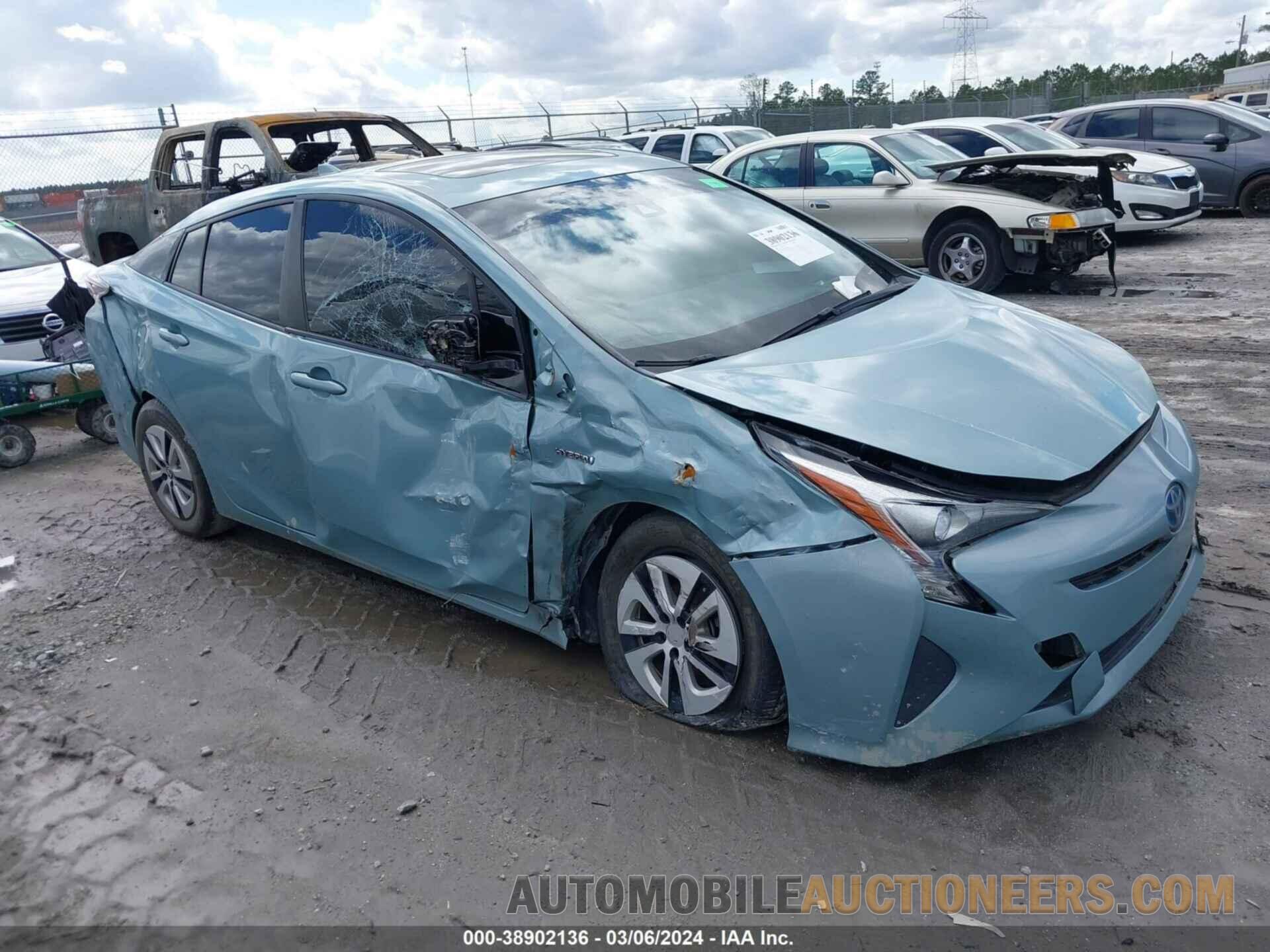 JTDKARFU5G3016109 TOYOTA PRIUS 2016