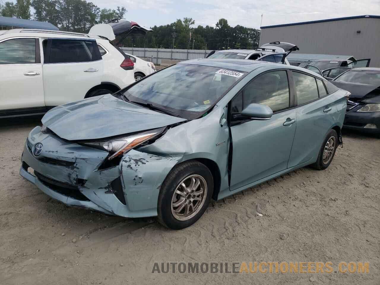 JTDKARFU5G3026087 TOYOTA PRIUS 2016