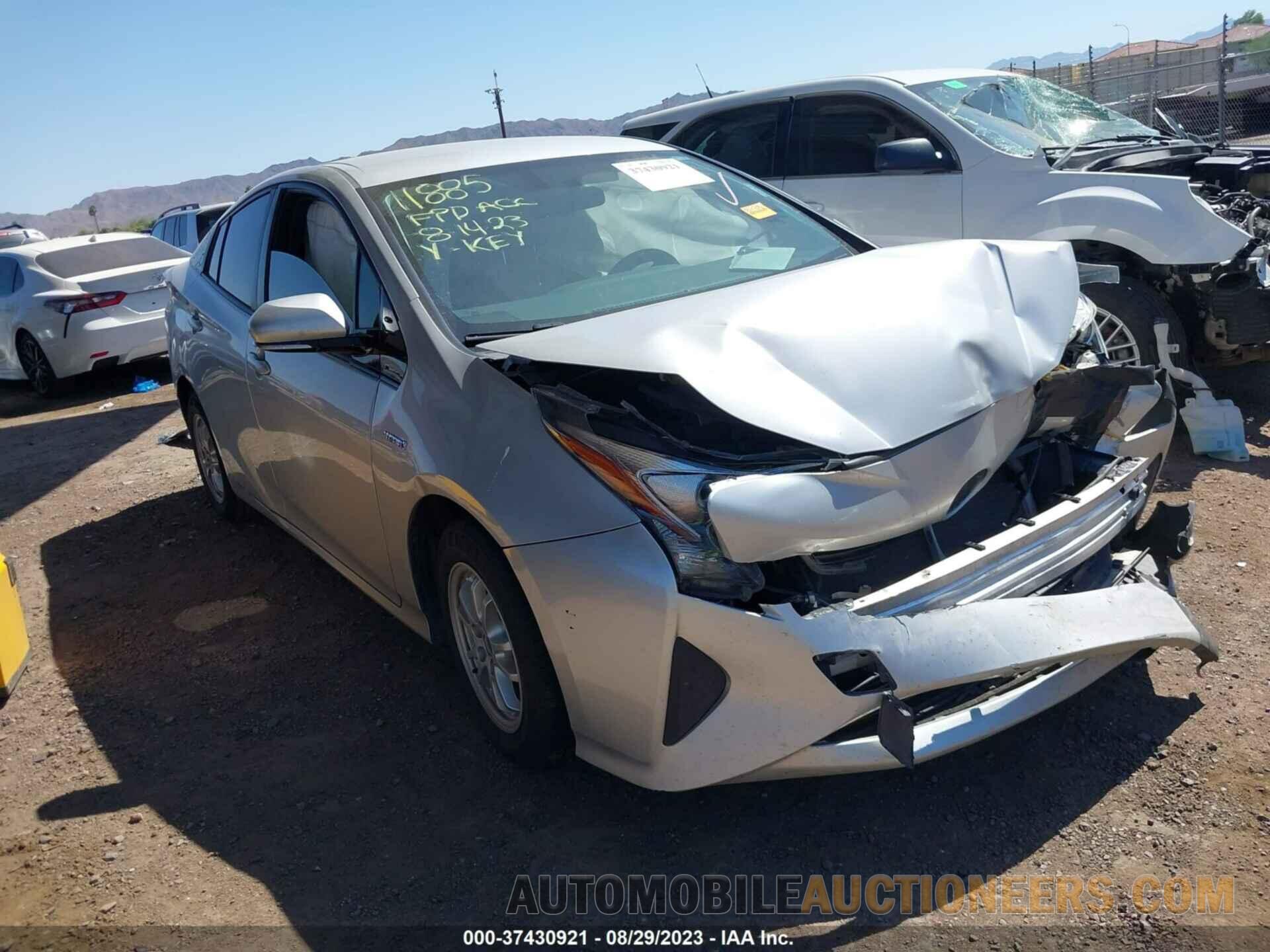 JTDKARFU5G3028308 TOYOTA PRIUS 2016