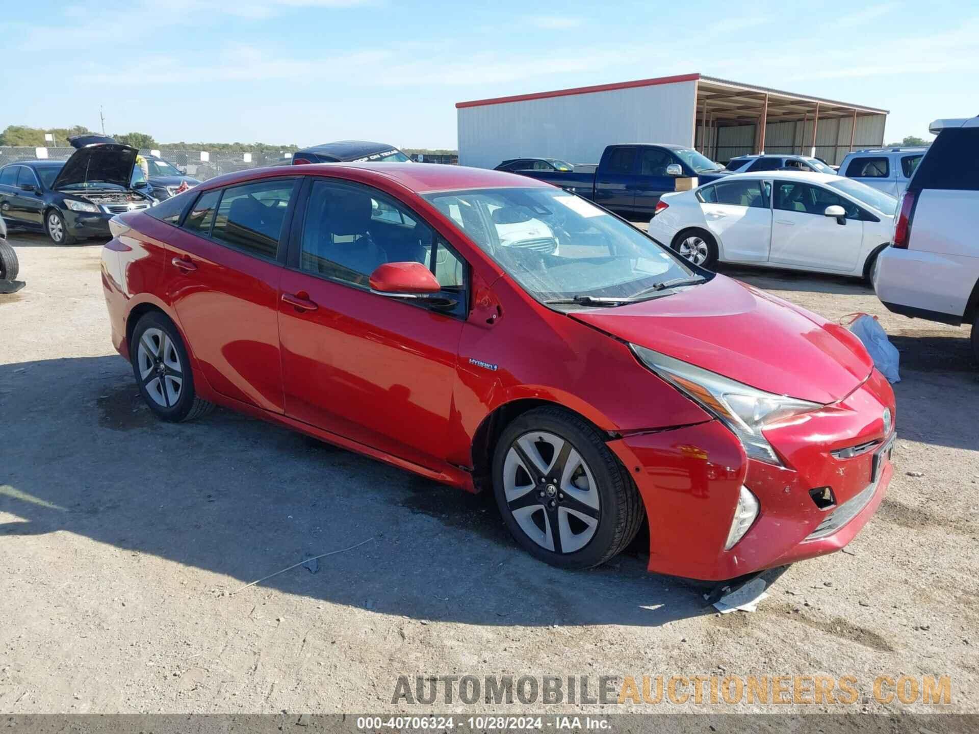 JTDKARFU5G3500247 TOYOTA PRIUS 2016