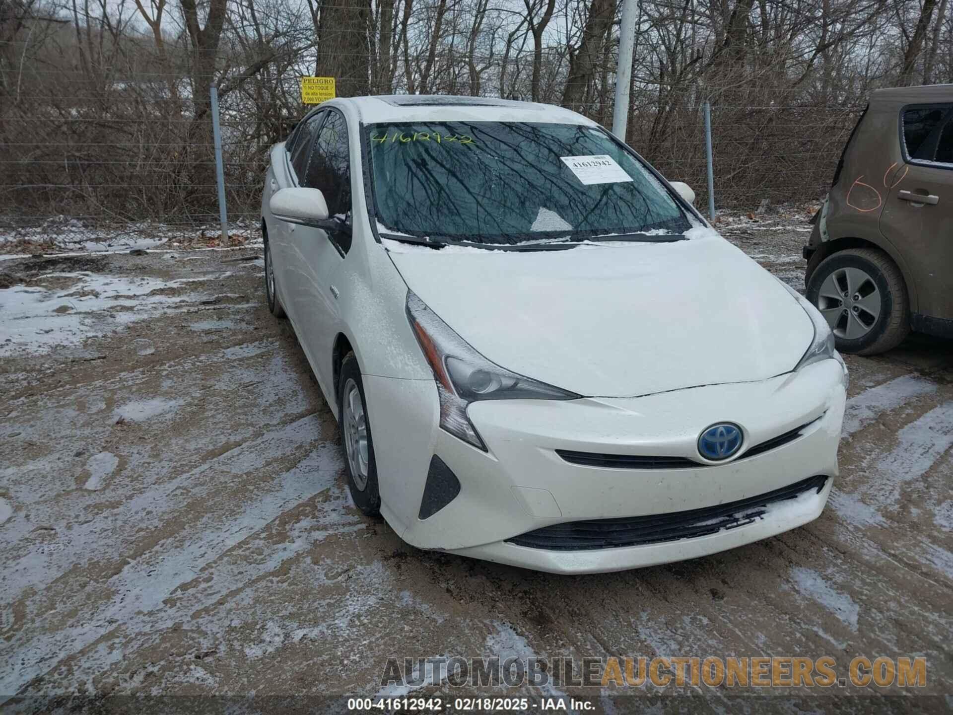 JTDKARFU5G3503312 TOYOTA PRIUS 2016