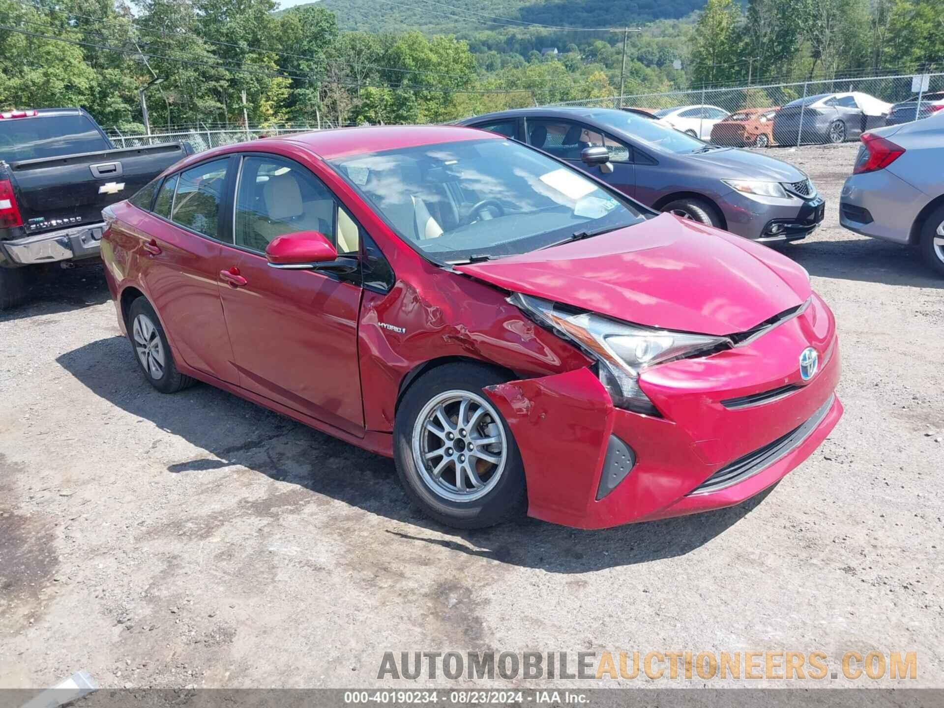 JTDKARFU5G3512799 TOYOTA PRIUS 2016