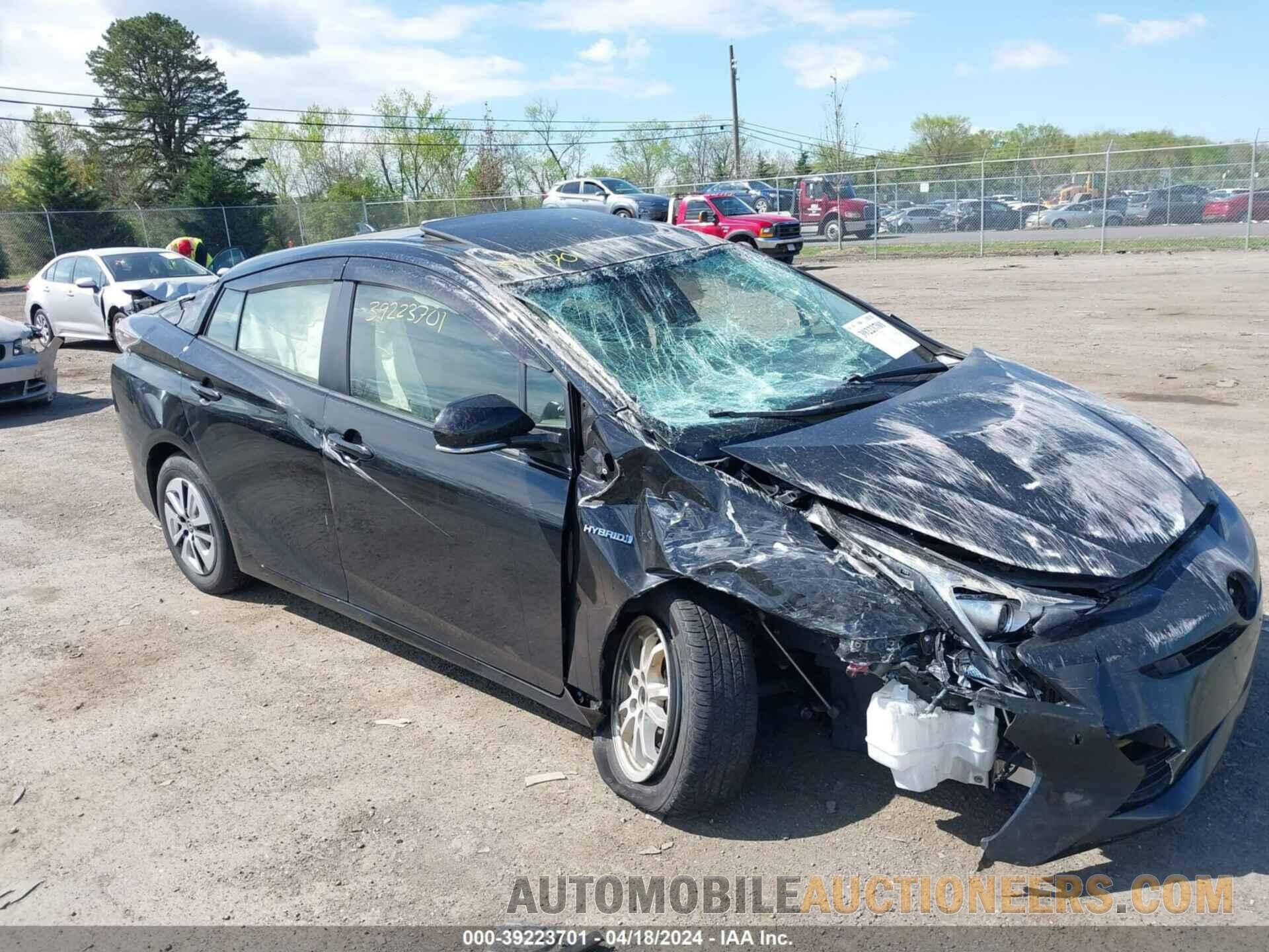 JTDKARFU5H3053890 TOYOTA PRIUS 2017