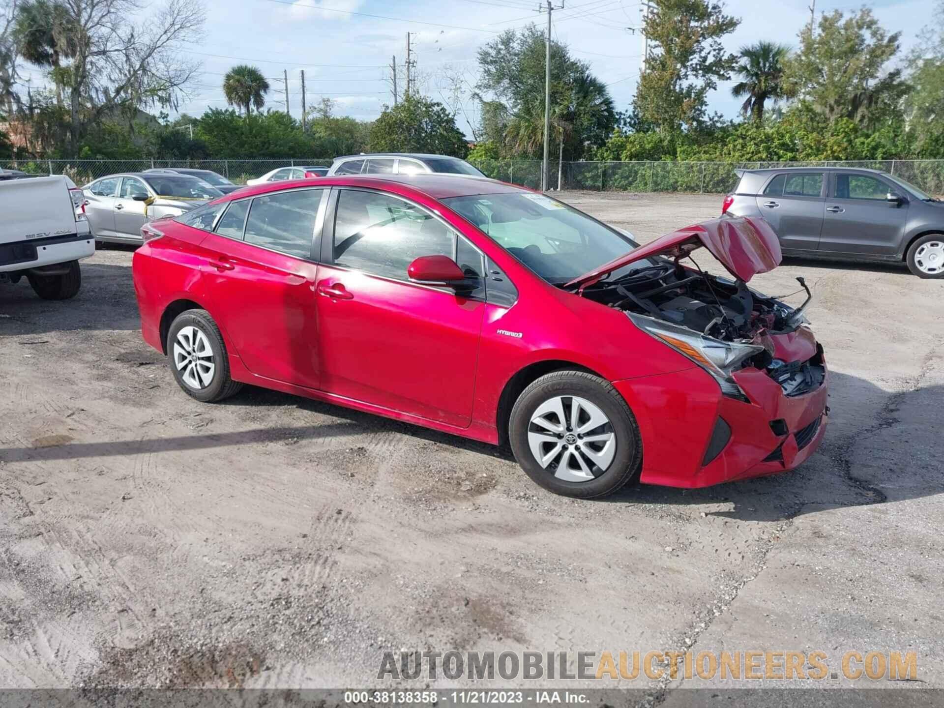 JTDKARFU5H3528468 TOYOTA PRIUS 2017