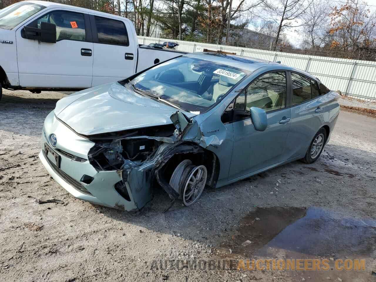 JTDKARFU5H3544301 TOYOTA PRIUS 2017