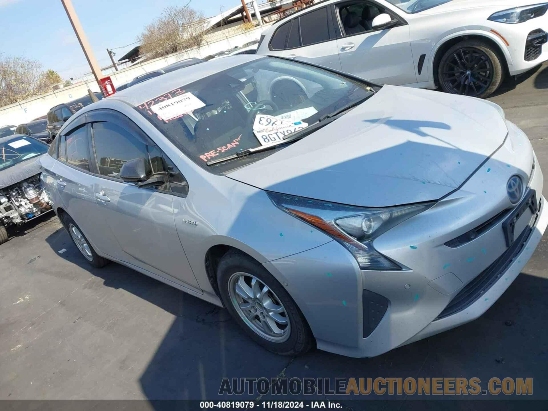 JTDKARFU5J3064085 TOYOTA PRIUS 2018