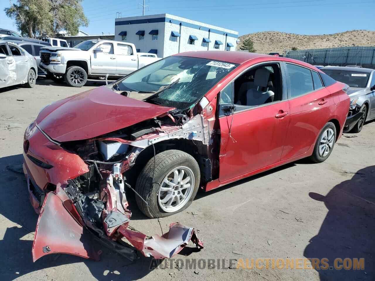 JTDKARFU5J3068394 TOYOTA PRIUS 2018