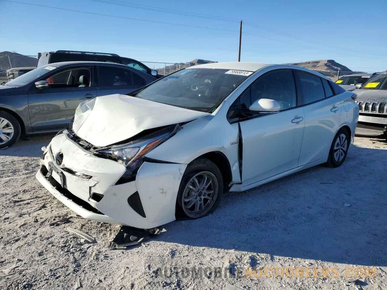 JTDKARFU5J3550105 TOYOTA PRIUS 2018