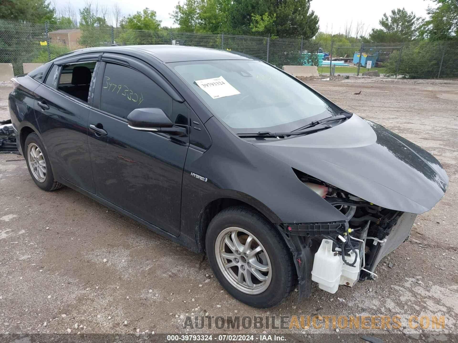 JTDKARFU5J3552484 TOYOTA PRIUS 2018