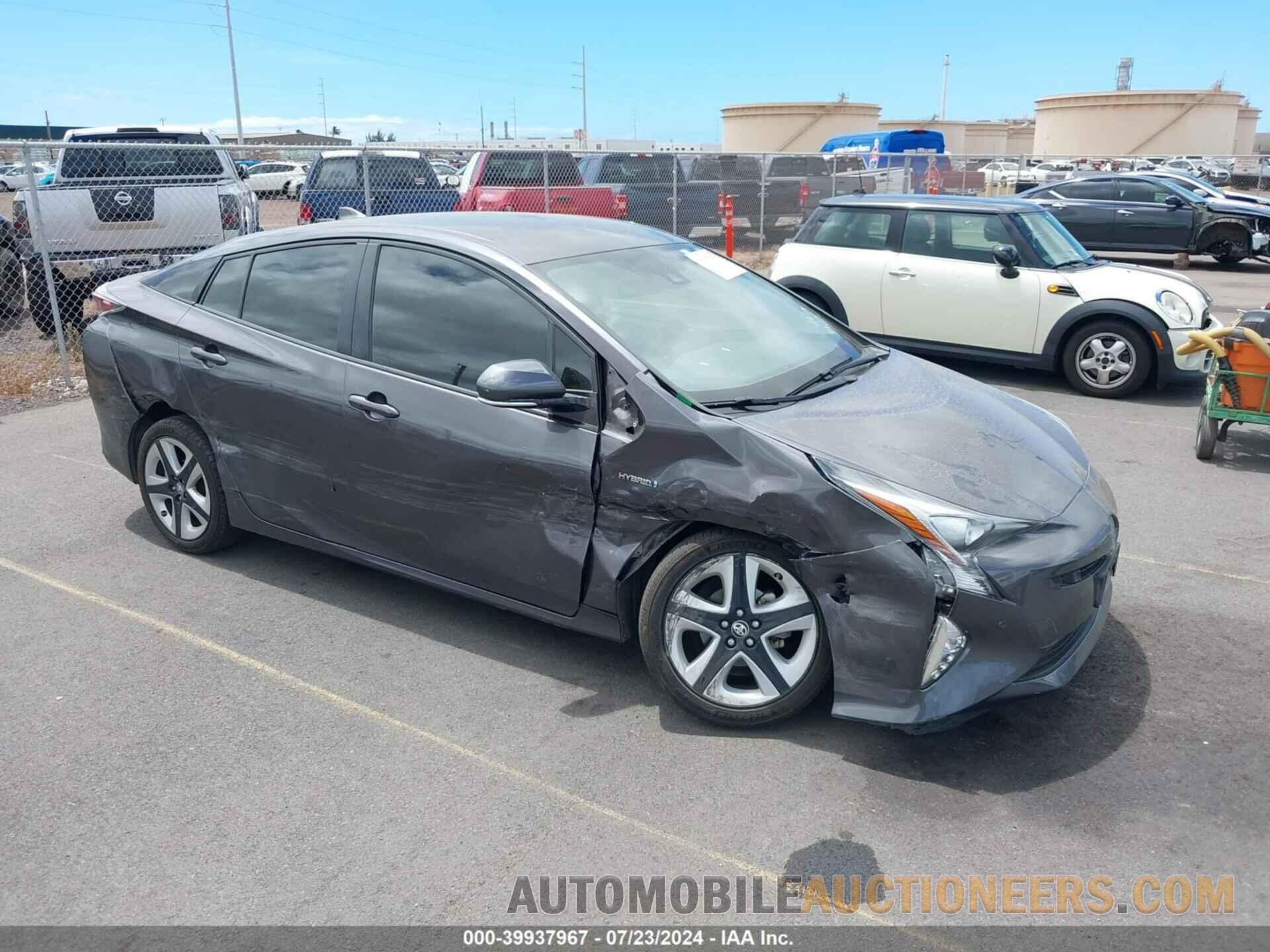 JTDKARFU5J3553019 TOYOTA PRIUS 2018