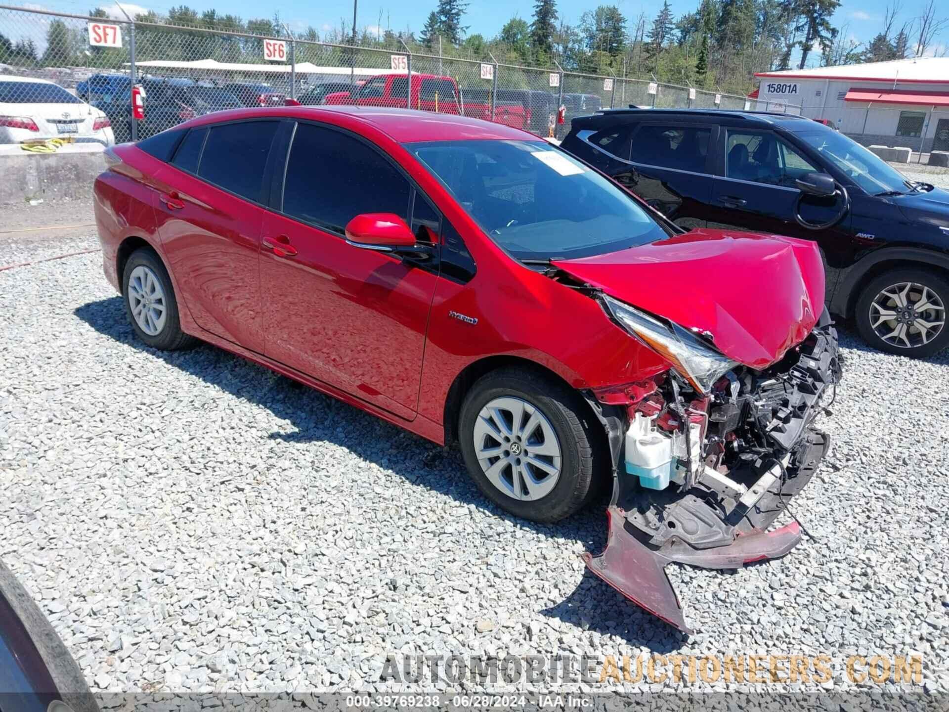 JTDKARFU5J3553649 TOYOTA PRIUS 2018