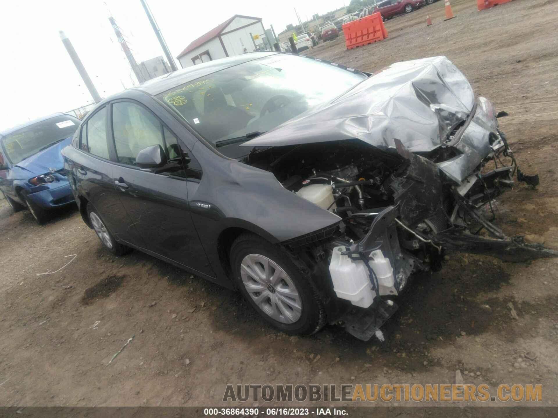 JTDKARFU5K3069918 TOYOTA PRIUS 2019