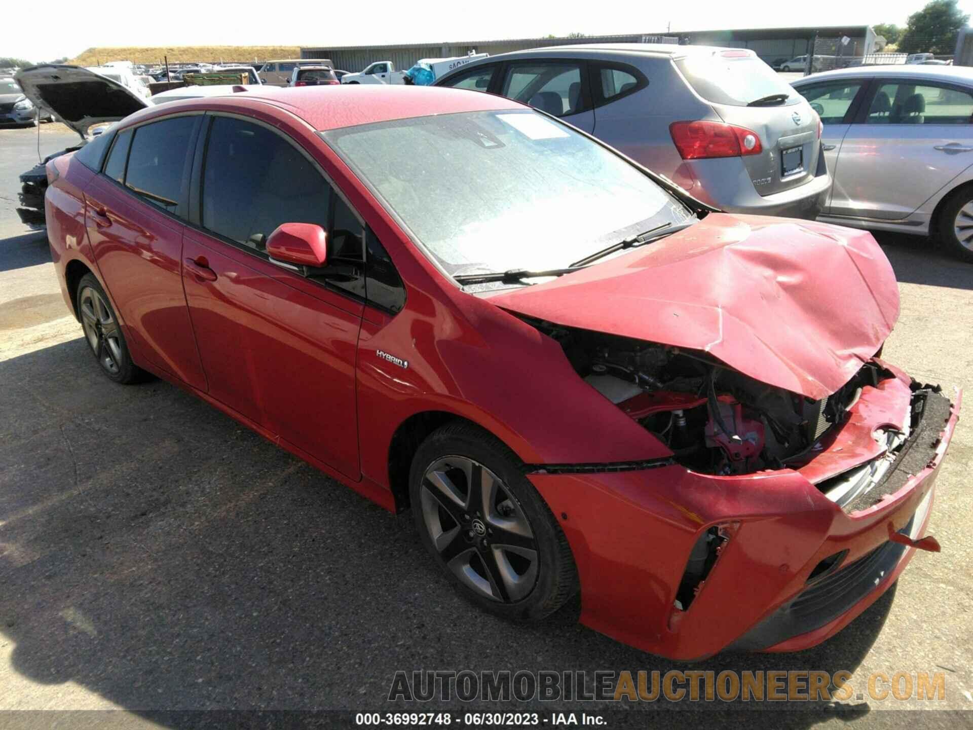 JTDKARFU5K3072138 TOYOTA PRIUS 2019