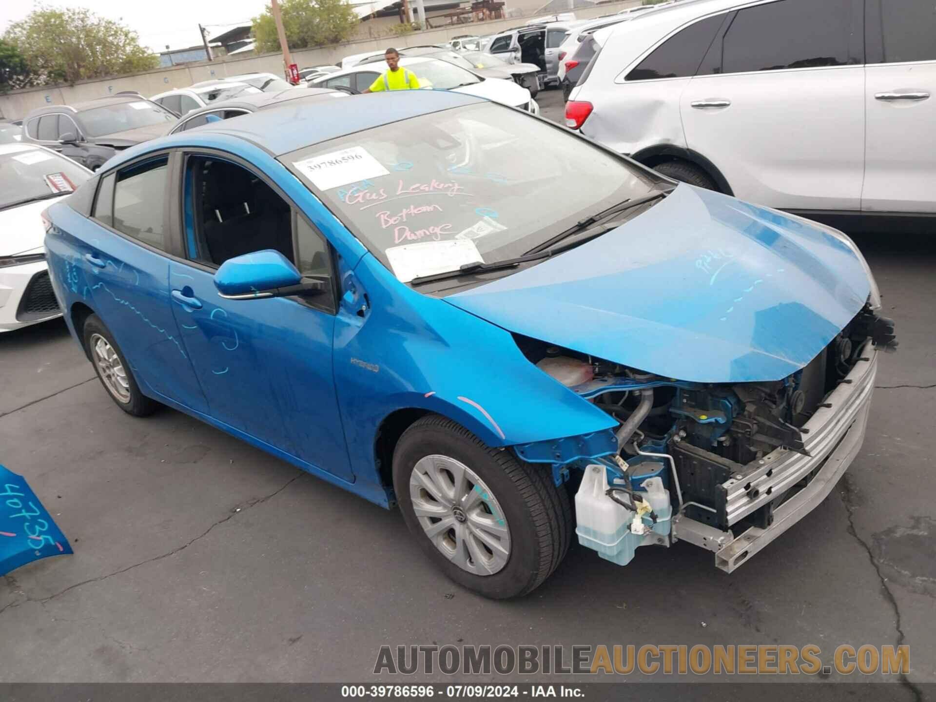 JTDKARFU5K3073256 TOYOTA PRIUS 2019