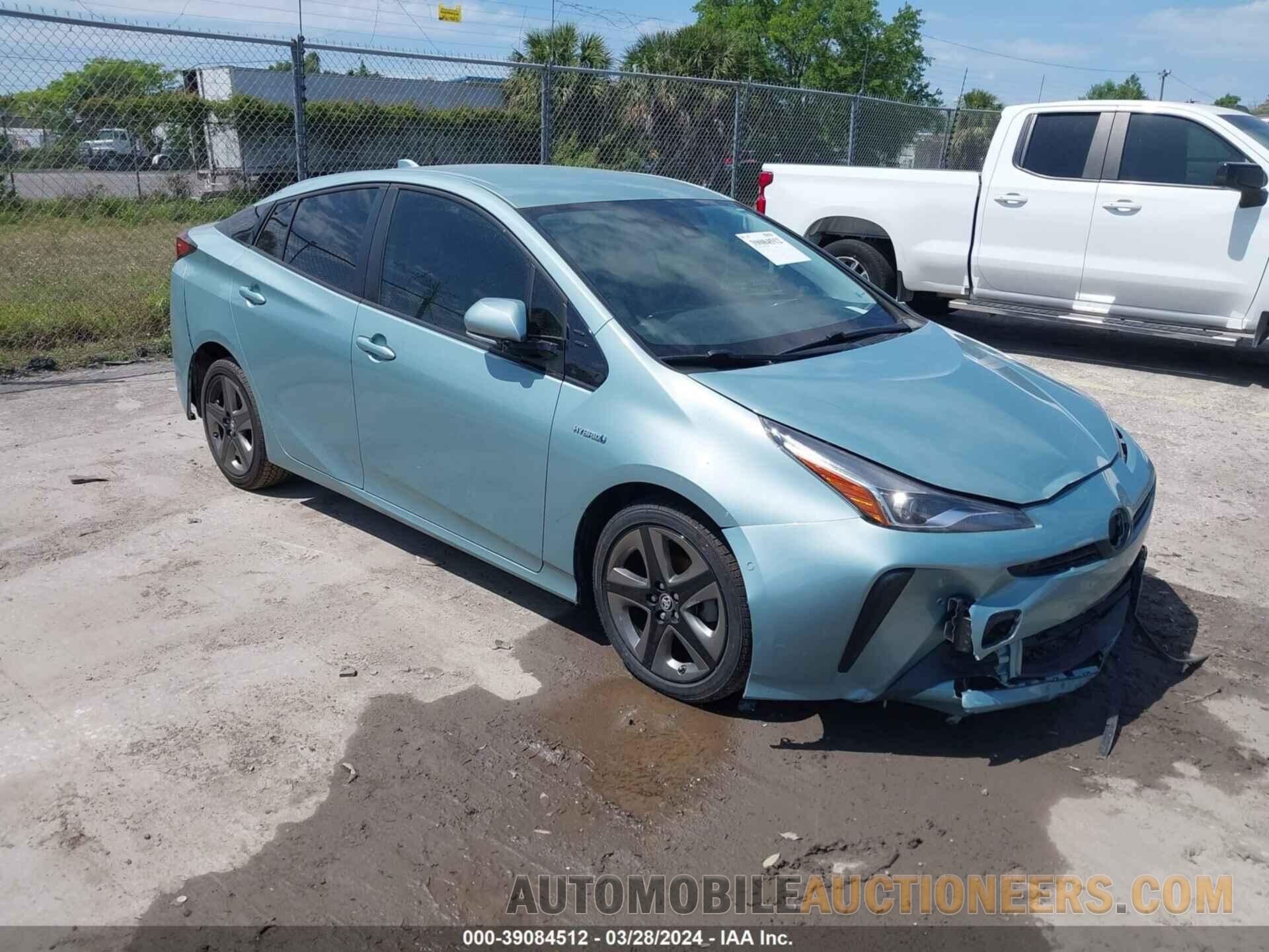 JTDKARFU5K3075654 TOYOTA PRIUS 2019